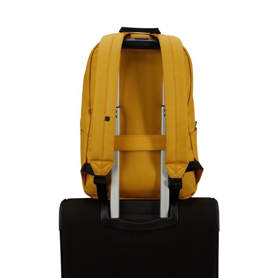 American Tourister BrightUp Backpack in the color Yellow. image number 12